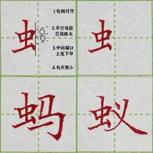 虫字旁的字有哪些