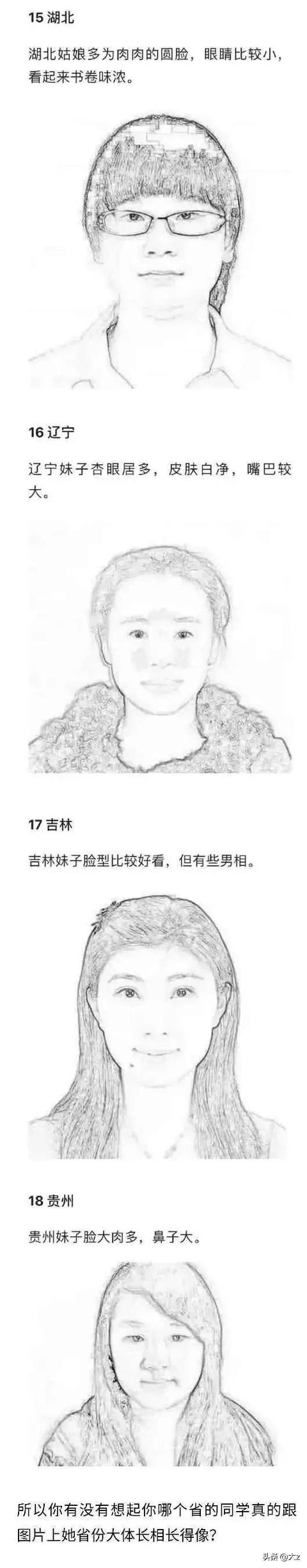 哪个省女生最漂亮（哪个省份的女孩颜值最高）(16)