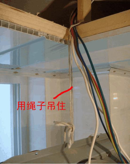自己在家如何正确安装风暖浴霸（我没花一分人工费自己安装浴霸）(4)