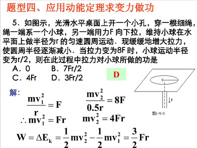 高中物理动能定理的六个应用（高中物理之动能定理总结）(9)