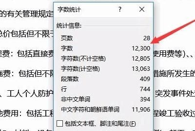 word怎么看字数，word怎么查看字数页数多少？图4