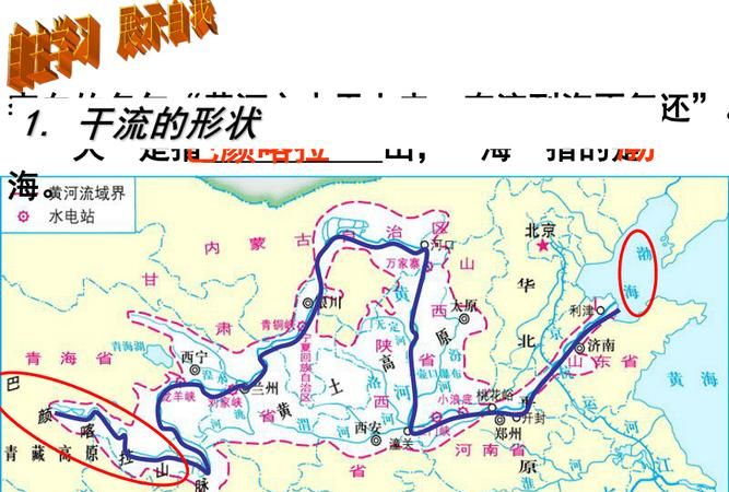 黄河途径哪些省份城市