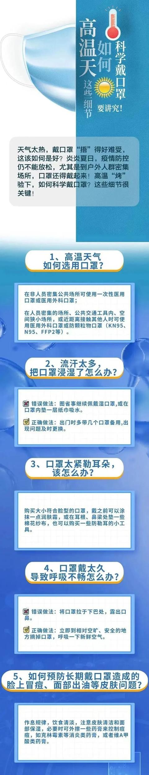 夏天戴口罩小技巧（夏日戴口罩有讲究）(3)