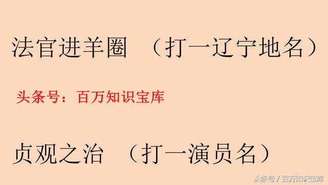 猜字谜岳父大人打一字（猜谜语丈夫的外祖母）(4)