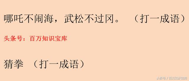 猜字谜岳父大人打一字（猜谜语丈夫的外祖母）(5)