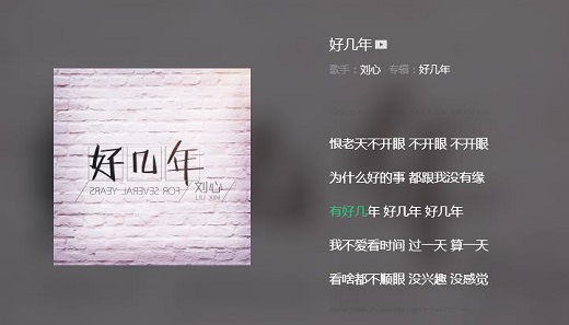 抖音有好几年好几年我成天在抱怨是什么歌 好几年原唱是谁歌词完整版介绍