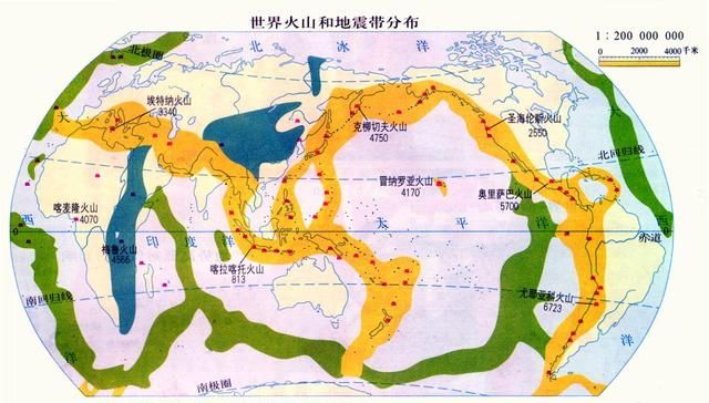 世界两大地震带，发生在川滇交界处的地震分布在世界两大地震带中的什么地震带？图3