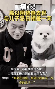 ​高以翔父亲去世 死因疑曝光：不小心摔了一跤