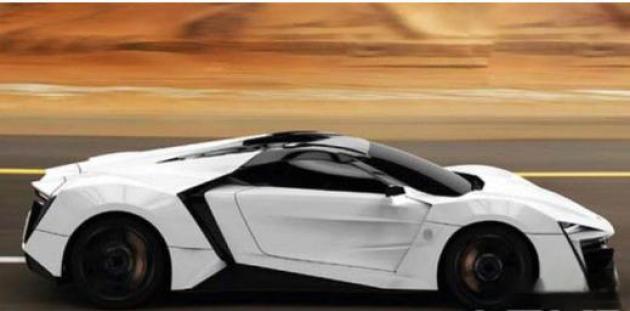 世界上最贵的跑车排行榜，lykan hypersport(6600万)-