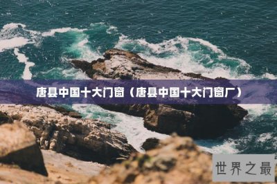 ​唐县中国十大门窗（唐县中国十大门窗厂）