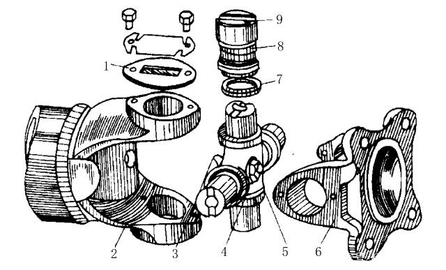 详细图解：汽车万向传动装置的组成-