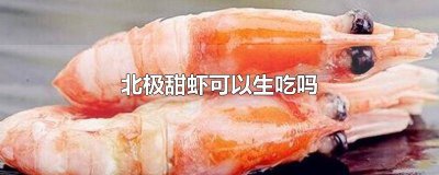 ​山姆的冷冻虾还能吃吗 山姆甜虾解冻直接吃吗