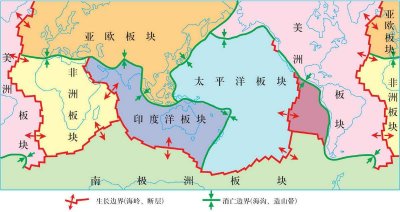 ​两大火山地震带（两大火山地震带的名称及地图）