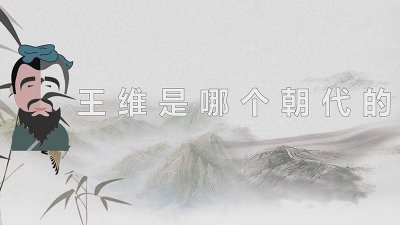 ​王维是哪个朝代的 白居易是哪个朝代的