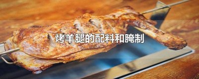 ​烤羊腿怎么腌料 烤羊腿怎么腌料好吃