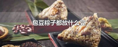 ​粽子里包什么豆子好吃 适合包粽子的豆类