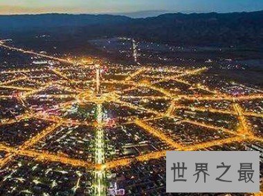 世界最大的八卦城，神奇迷宫般，路路相通、街街相连