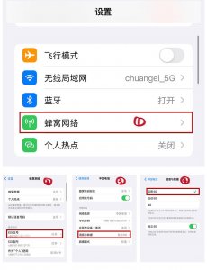 ​苹果手机怎么切换4g和5g（苹果手机怎么设置5g网络）