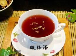 酸梅汤不能和什么一起吃？酸梅汤和什么食物相克？