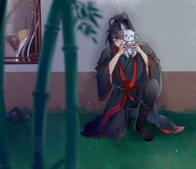 《魔道祖师》蓝湛说：魏无羡走的第一天，想他；第二天，想他……