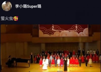 ​李小璐晒甜馨音乐会演出照，甜馨舞台表现稳定，歌声甜入心扉