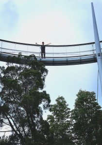 ​去了升旗山，马来语是Bukit Bendera。Bukit是山，Bendera为旗