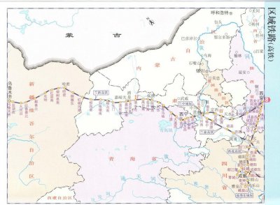 ​高清地图‖中国各区域铁路（高铁）地图集